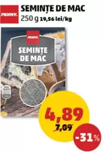 SEMINȚE DE MAC