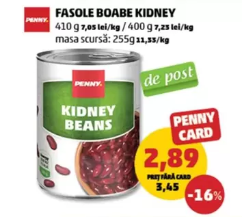 FASOLE BOABE KIDNEY
