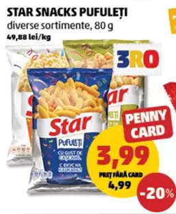 STAR SNACKS PUFULEȚI