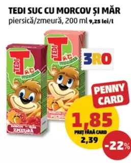 SUC CU MORCOV ȘI MĂR