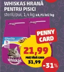 HRANĂ PENTRU PISICI steril/pui