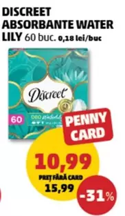 ABSORBANTE WATER LILY