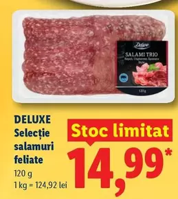 Selecție salamuri feliate