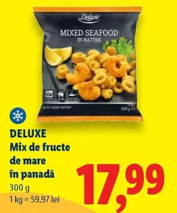 Mixed Seafood in Batter