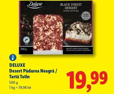 Forest - Dessert Pădurea Neagră / Tartă Tatin