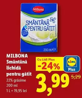 SMÂNTÂNĂ PENTRU GĂTIT