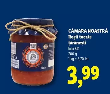 Roșii tocate țărănești