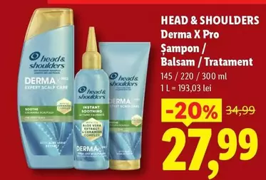 Derma X Pro Sampon / Balsam / Tratament