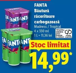 Băutură răcoritoare carbogazoasă