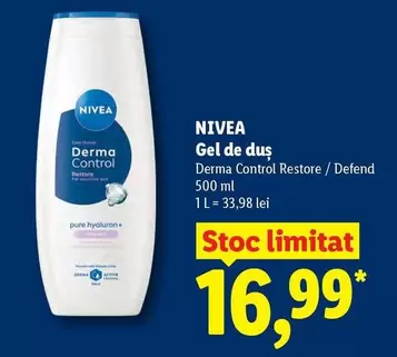 Gel de duș Derma Control Restore / Defend