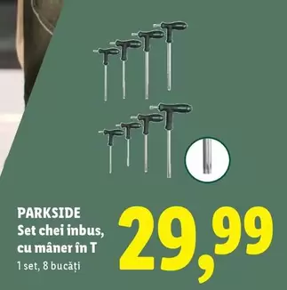 Set chei inbus, cu mâner în T