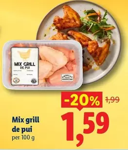 Mix grill de pui