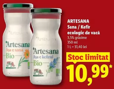Sana / Kefir ecologic de vacă