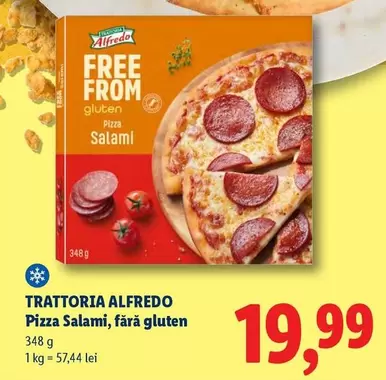 Pizza Salami, fără gluten