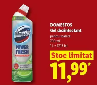 Gel dezinfectant pentru toaletă
