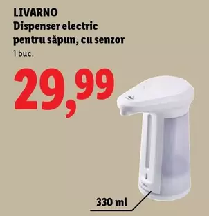 Dispenser electric pentru săpun, cu senzor