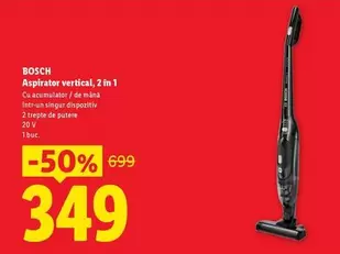 Bosch - Aspirator vertical, 2 in 1