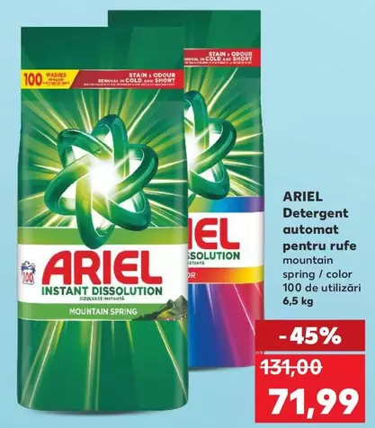 Ariel - Detergent automat pentru rufe