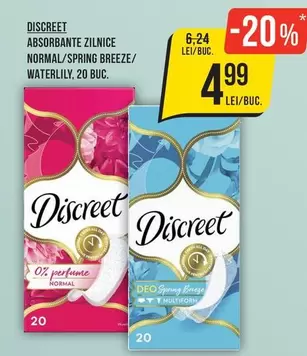 Absorbante Zilnice Normal/Spring Breeze/Waterlily