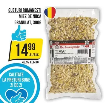 MIEZ DE NUCĂ GRANULAT