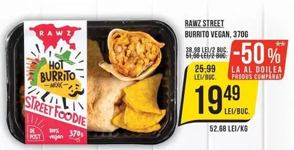 BURRITO VEGAN, 370G