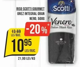 RISO SCOTTI GOURMET OREZ INTEGRAL GRAN NERO