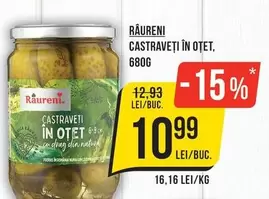 CASTRAVEȚI ÎN OȚET