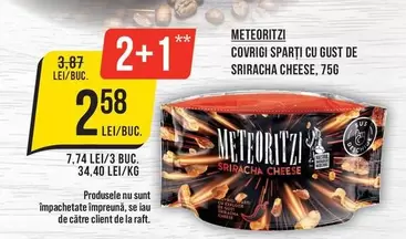 COVRIGI SPARȚI CU GUST DE SRIRACHA CHEESE