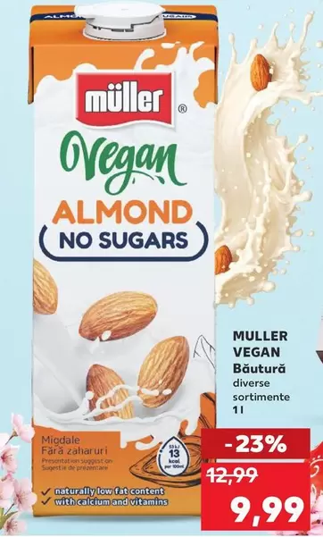 Vegan Almond NO SUGARS