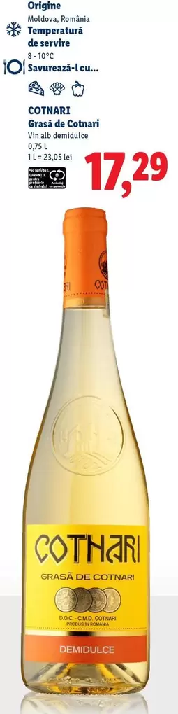 Cotnari - Grasă de