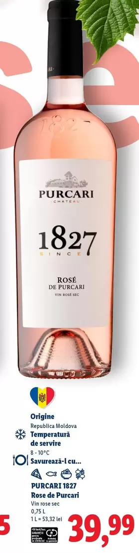 1827 Rosé de Purcari