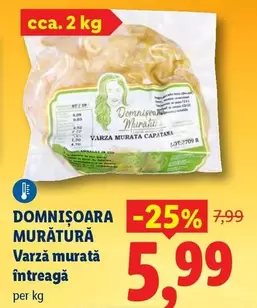 Varza murata intreaga