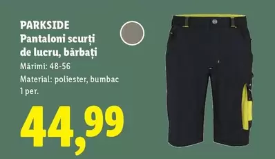 Pantaloni scurți de lucru, bărbați