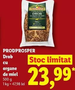 Drob cu organe de miel