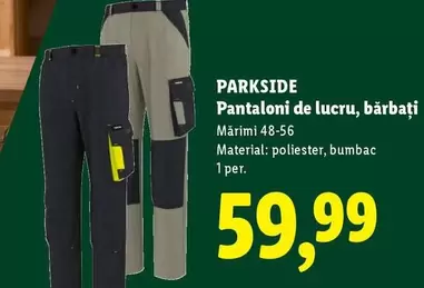 Pantaloni de lucru, bărbați