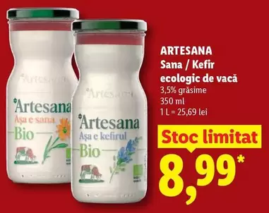 Sana / Kefir ecologic de vacă