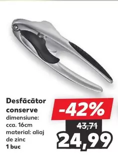 Desfăcător conserve