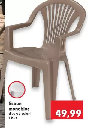 Scaun monobloc
