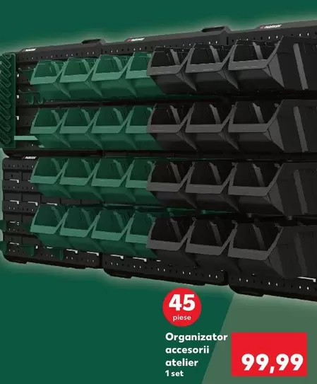 Organizator accesorii atelier