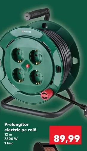 Prelungitor electric pe rolă