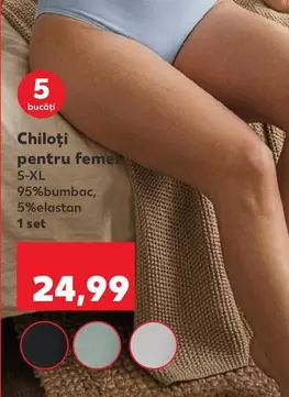 Chiloți pentru femei