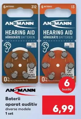 HEARING AID BATERII