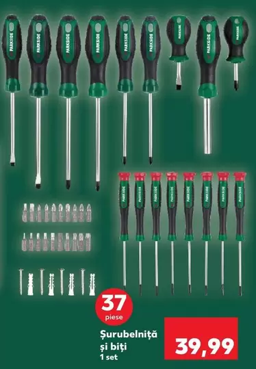 Șurubelniță și biți