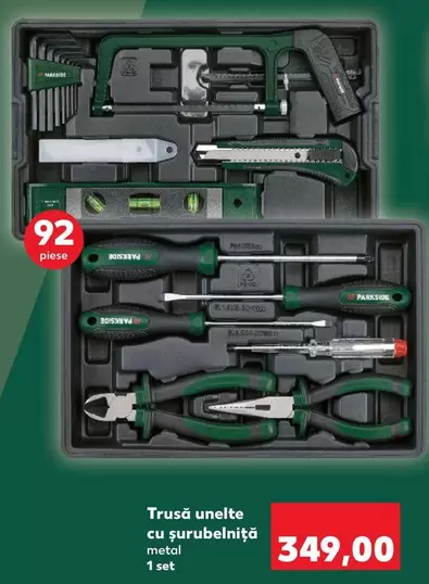 Trusă unelte cu șurubelniță