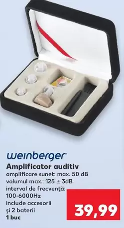 Amplificator auditiv