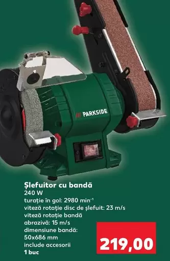 Șlefuitor cu bandă