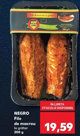 File de macrou la grătar