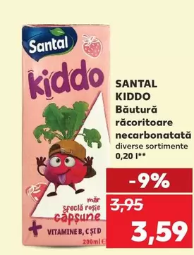 Santal - Băutură răcoritoare necarbonatată