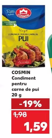 Condiment pentru carne de pui