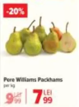 Pere Williams Packhams